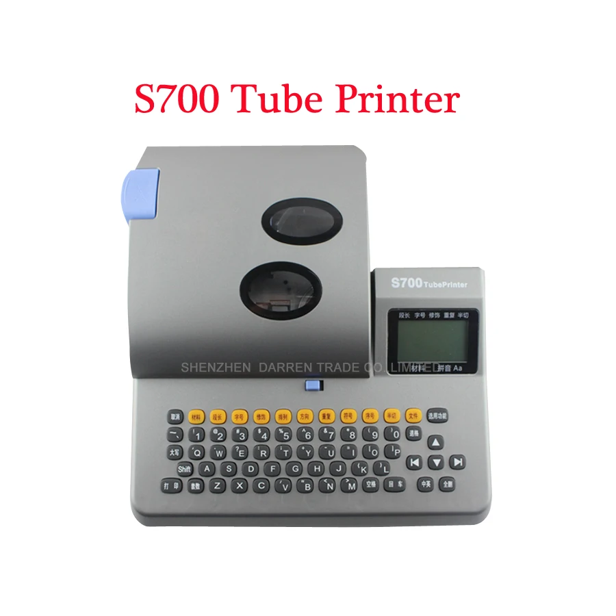 S700 English version PVC Tube Printer Connect PC Lettering Machine Cable ID Printer Wire Mark Machine Line mark printer
S700 English version PVC Tube Printer Connect PC Lettering Machine Cable ID Printer Wire Mark Machine Line mark printer