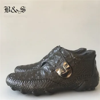 Black& Street 2019 Crocodile pattern casual genuine leather luxury men's shoes leather lazy loafer shoes
Black& Street 2019 Crocodile pattern casual genuine leather luxury men's shoes leather lazy loafer shoes