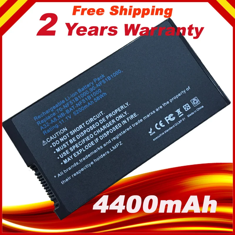 4400 мАч 6 ячеек батареи для ASUS A32-A8 A72DY A8Z F8 F8S A8A F8Sa Z99J A8E A8F A8Fm F8V A8H A8H X80 X80H A8Jv X80L A8M X80N
4400 мАч 6 ячеек батареи для ASUS A32-A8 A72DY A8Z F8 F8S A8A F8Sa Z99J A8E A8F A8Fm F8V A8H A8H X80 X80H A8Jv X80L A8M X80N