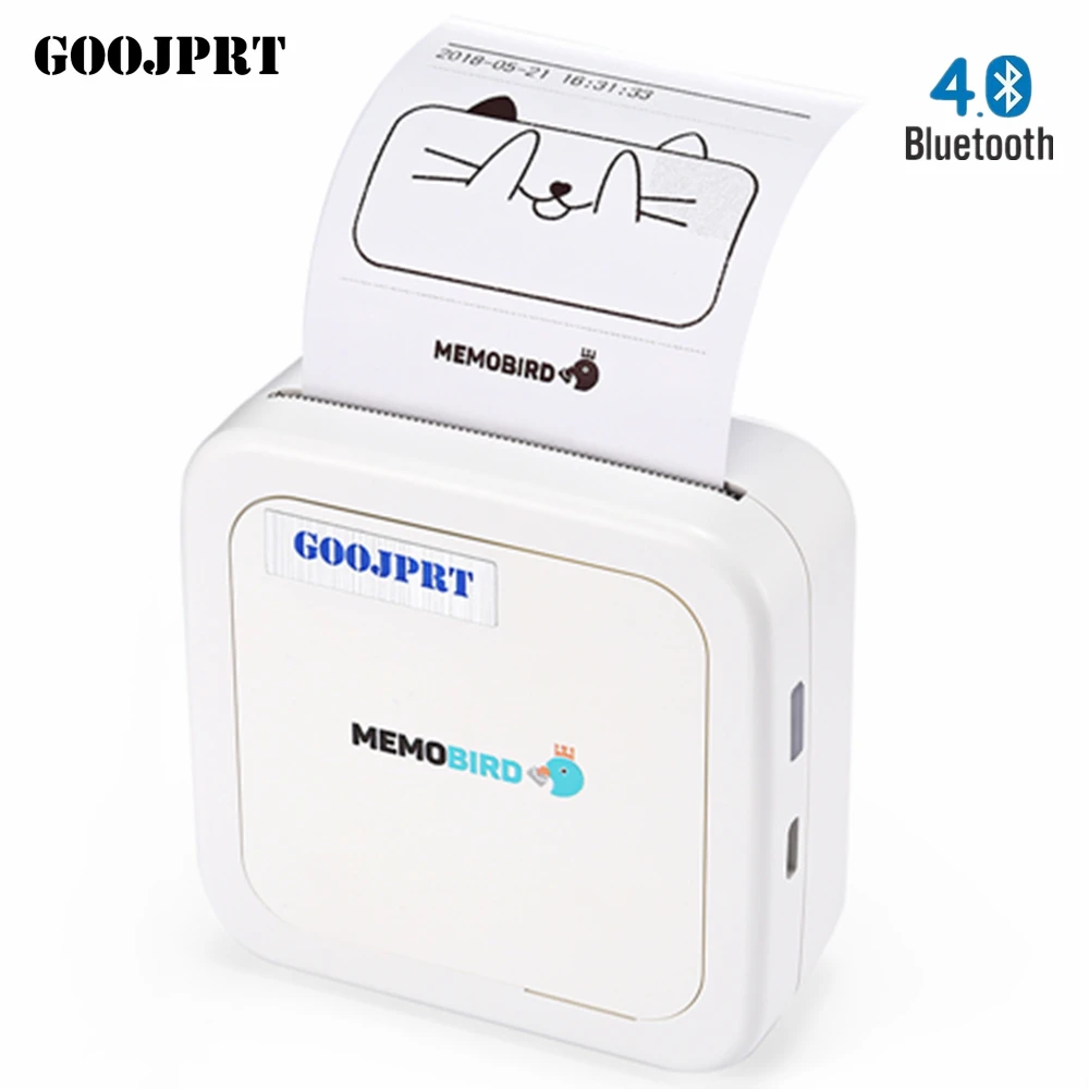 GOOJPRT G3 MEMOBIRD Mini Printer Bluetooth 4.2 Paper Phone Photo Pocket Thermal Printing
GOOJPRT G3 MEMOBIRD Mini Printer Bluetooth 4.2 Paper Phone Photo Pocket Thermal Printing