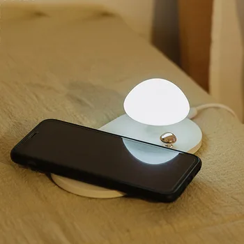 2 in 1 Wireless Charger Quick Charging with Mushroom Night Light for iPhone Android GY88
2 in 1 Wireless Charger Quick Charging with Mushroom Night Light for iPhone Android GY88