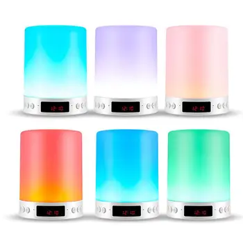 LED Light Wireless Bluetooth Speaker FM Radio Clock Mic Stereo Music Player #02
LED Light Wireless Bluetooth Speaker FM Radio Clock Mic Stereo Music Player #02