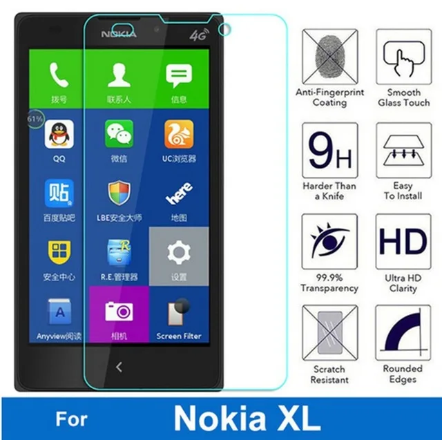 For Nokia XL case Ultrathin Premium Tempered Glass Film For Microsoft Nokia XL NokiaXL 4G Dual Sim Screen Protector Protective
For Nokia XL case Ultrathin Premium Tempered Glass Film For Microsoft Nokia XL NokiaXL 4G Dual Sim Screen Protector Protective