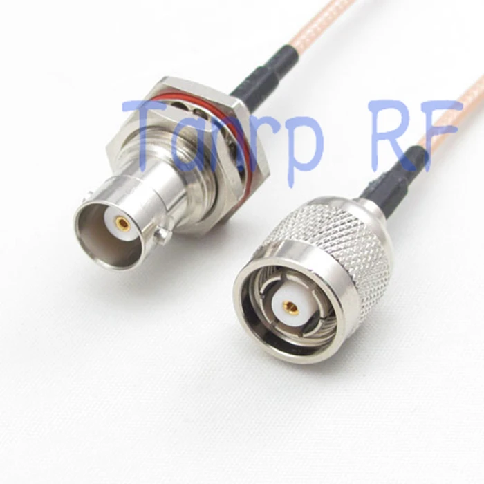 15CM Pigtail coaxial jumper cable RG316 extension cord 6inch RP TNC male plug to BNC female nut bulkhead RF adapter connector
15CM Pigtail coaxial jumper cable RG316 extension cord 6inch RP TNC male plug to BNC female nut bulkhead RF adapter connector