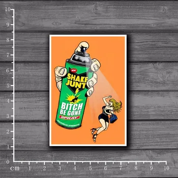 Spoof bitch be gone spray Scrapbooking Stationery Graffiti Sticker Decor For Ablum Scrapbookin Laptop Notebook Sticker
Spoof bitch be gone spray Scrapbooking Stationery Graffiti Sticker Decor For Ablum Scrapbookin Laptop Notebook Sticker