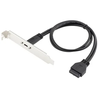 1.6ft 0.5M 50cm Type C USB-C Female to USB 3.0 Motherboard 20Pin 19pin Panel Mount Cable
1.6ft 0.5M 50cm Type C USB-C Female to USB 3.0 Motherboard 20Pin 19pin Panel Mount Cable