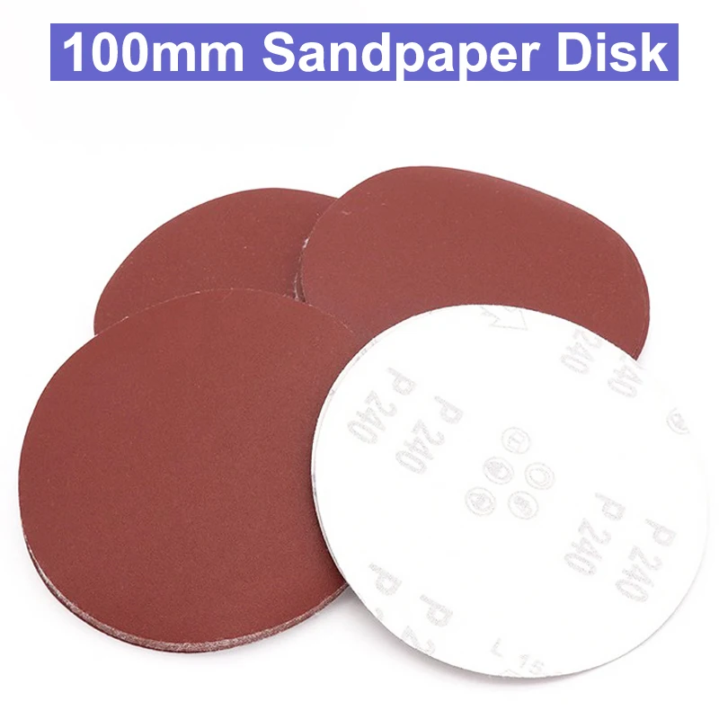 10pc 4" 100mm Grinding Sanding paper Flocking Sandpaper Hook Loop Round Sandpaper Disk Sanding Disc Polish Tool 60-800 Grit
10pc 4" 100mm Grinding Sanding paper Flocking Sandpaper Hook Loop Round Sandpaper Disk Sanding Disc Polish Tool 60-800 Grit