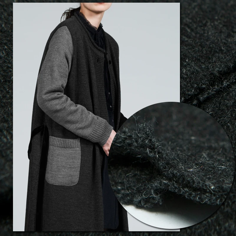 Knitted stretchy double layer wool fabric, solid color, sewing for jacket, coat, dress, skirt, sweater, craft by the yard
Knitted stretchy double layer wool fabric, solid color, sewing for jacket, coat, dress, skirt, sweater, craft by the yard