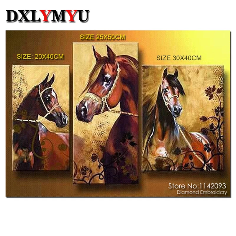 3D DIY Diamond Painting Horse Picture Of Rhinestone Crystal Drill Needlework Mosaic Full Diamond Embroidery Cross Stitch Kit
3D DIY Diamond Painting Horse Picture Of Rhinestone Crystal Drill Needlework Mosaic Full Diamond Embroidery Cross Stitch Kit