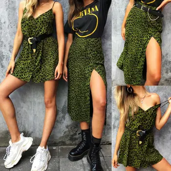 New Arrival Women Leopard Button Sleeveless Nightgowns Dress Summer Slit Short Skirt Camis Sleepshirts Dropship
New Arrival Women Leopard Button Sleeveless Nightgowns Dress Summer Slit Short Skirt Camis Sleepshirts Dropship