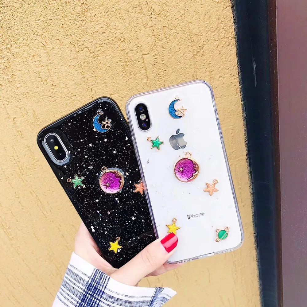 For iPhone 8 8plus X Very Beautiful Planet Soft Sky Metal Accessories Glitte Case For iPhone 6 6plus 7 7plus
For iPhone 8 8plus X Very Beautiful Planet Soft Sky Metal Accessories Glitte Case For iPhone 6 6plus 7 7plus