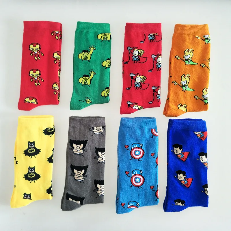 Marvel Comics Hero General Socks cartoon Iron Man Captain America Knee-High Warm Stitching pattern Antiskid Casual Sock
Marvel Comics Hero General Socks cartoon Iron Man Captain America Knee-High Warm Stitching pattern Antiskid Casual Sock