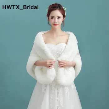 Elegant Ivory Bridal Jacket Winter Warm Ivory Faux Fur Coat Wraps Shawl Free Shipping Bride Cape Bolero Wedding Jackets 2018
Elegant Ivory Bridal Jacket Winter Warm Ivory Faux Fur Coat Wraps Shawl Free Shipping Bride Cape Bolero Wedding Jackets 2018