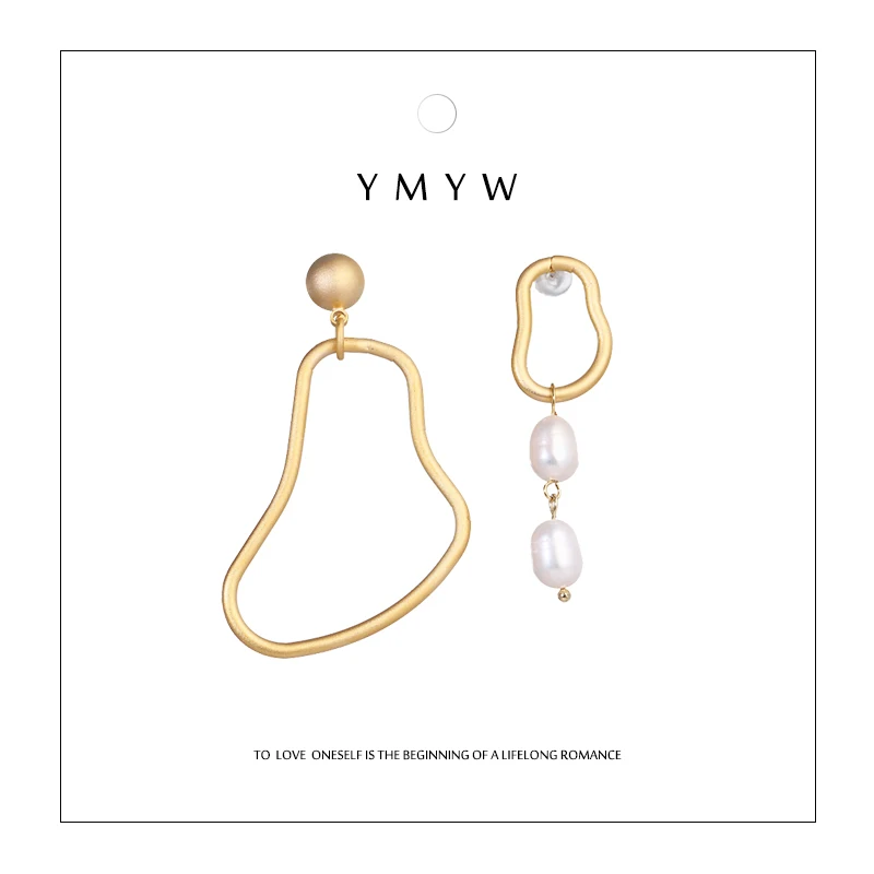 YMYW New Irregular Geometric Natural Pearls Dangle Drop Earrings Trendy 2018 Copper Charm Unique Luxury Party Earrings For Women
YMYW New Irregular Geometric Natural Pearls Dangle Drop Earrings Trendy 2018 Copper Charm Unique Luxury Party Earrings For Women