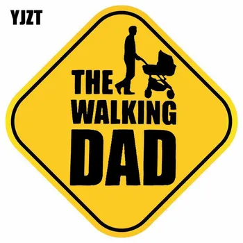 YJZT 15.4CM*15.4CM THE WALKING DAD BABY ON BOARD Decal Cute Car Sticker PVC 12-40190
YJZT 15.4CM*15.4CM THE WALKING DAD BABY ON BOARD Decal Cute Car Sticker PVC 12-40190