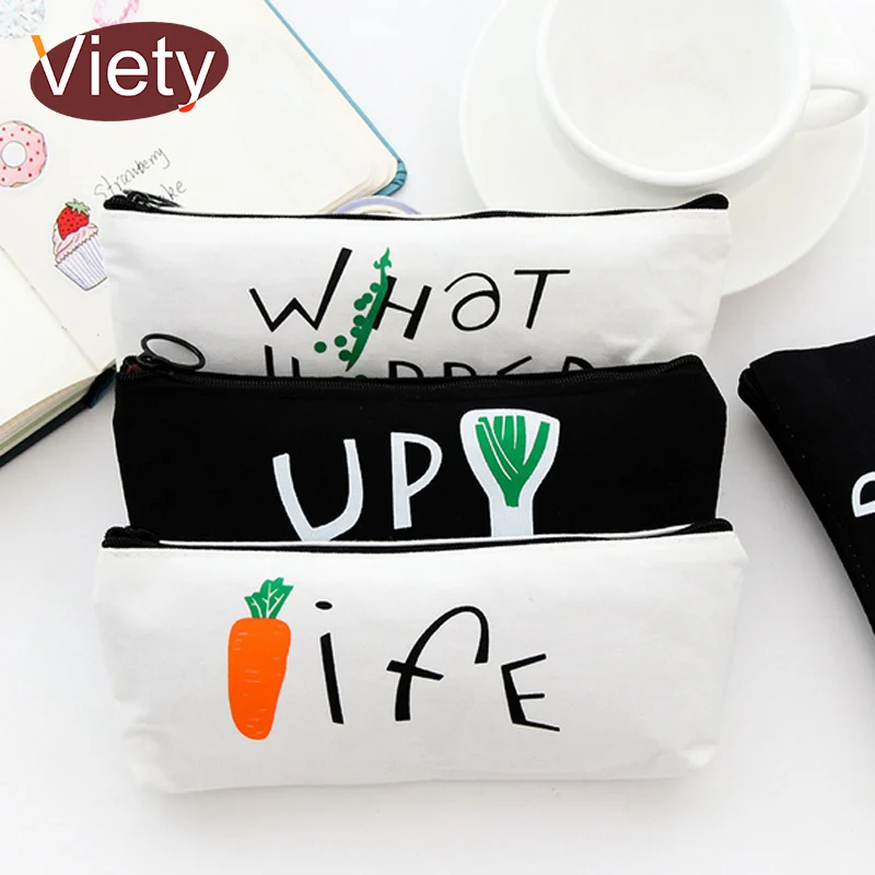 Cute vegetable student pencil case korean pencil bag school supplies material estojo escolar stionery cosmetic bags
Cute vegetable student pencil case korean pencil bag school supplies material estojo escolar stionery cosmetic bags