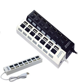 by DHL or EMS 200 pieces USB 2.0 High Speed 7-Port 7 Port USB HUB ON/OFF Sharing Switch For Laptop PC Notebook Computer
by DHL or EMS 200 pieces USB 2.0 High Speed 7-Port 7 Port USB HUB ON/OFF Sharing Switch For Laptop PC Notebook Computer