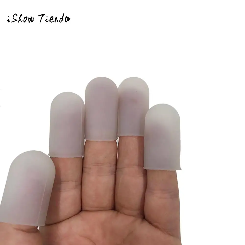 5Pcs Silicone Finger Protector Sleeve Insulation Anti-skid Finger Cover Hand Protector Knife Cutting Finger Protection Tool
5Pcs Silicone Finger Protector Sleeve Insulation Anti-skid Finger Cover Hand Protector Knife Cutting Finger Protection Tool