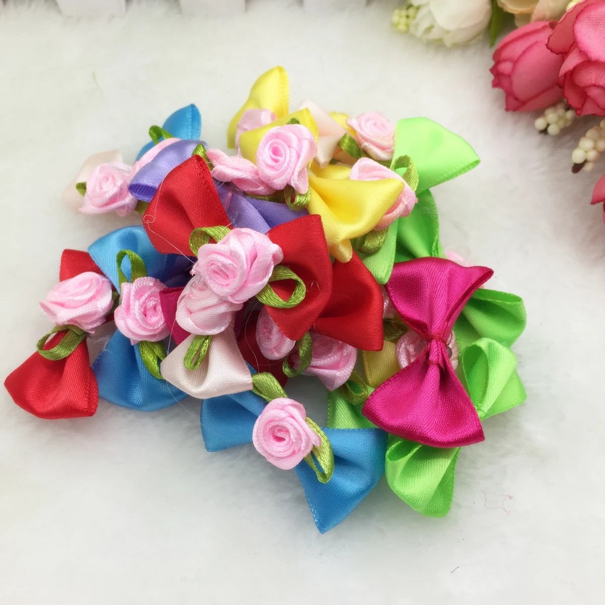 Free Shipping 10Pcs 25mm*40mm Satin Ribbon Organza Lace BOW Appliques/Craft/Wedding Decoration Pick Colors #F008
Free Shipping 10Pcs 25mm*40mm Satin Ribbon Organza Lace BOW Appliques/Craft/Wedding Decoration Pick Colors #F008