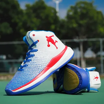 HUMTTO Big Size 36-47 Couple High-top Basketball Shoes Men Women Shockproof Cushioning Shoes Man Outdoor Male Sport Shoes Unisex
HUMTTO Big Size 36-47 Couple High-top Basketball Shoes Men Women Shockproof Cushioning Shoes Man Outdoor Male Sport Shoes Unisex