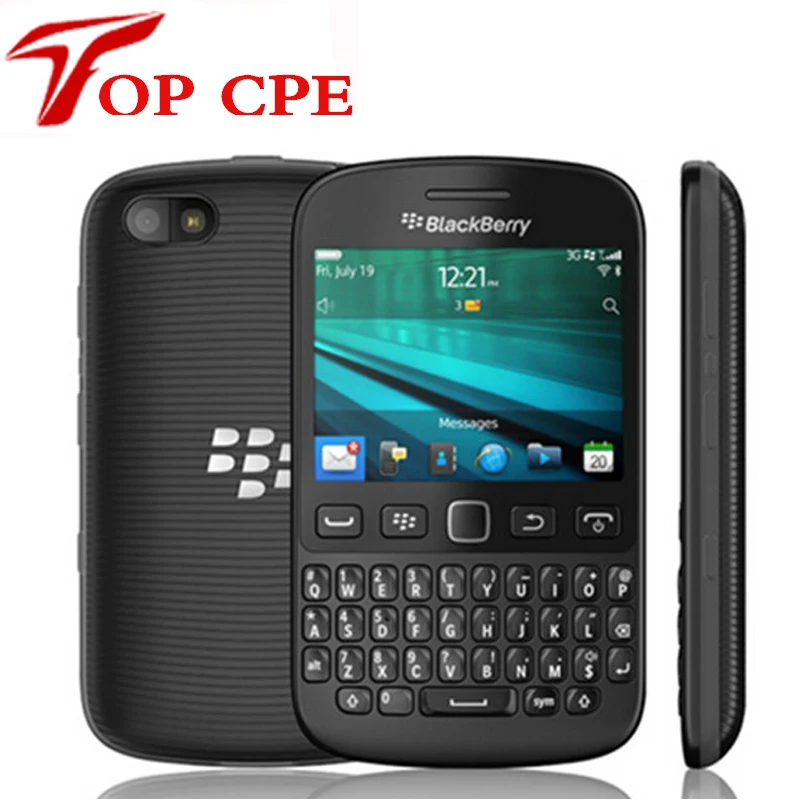 Unlocked Original Blackberry 9720 QWERTY Keyboard 5MP Support GPS WiFi Capacitive Screen Smartphone 2.8" 512MB Cell Phone | Мобильные