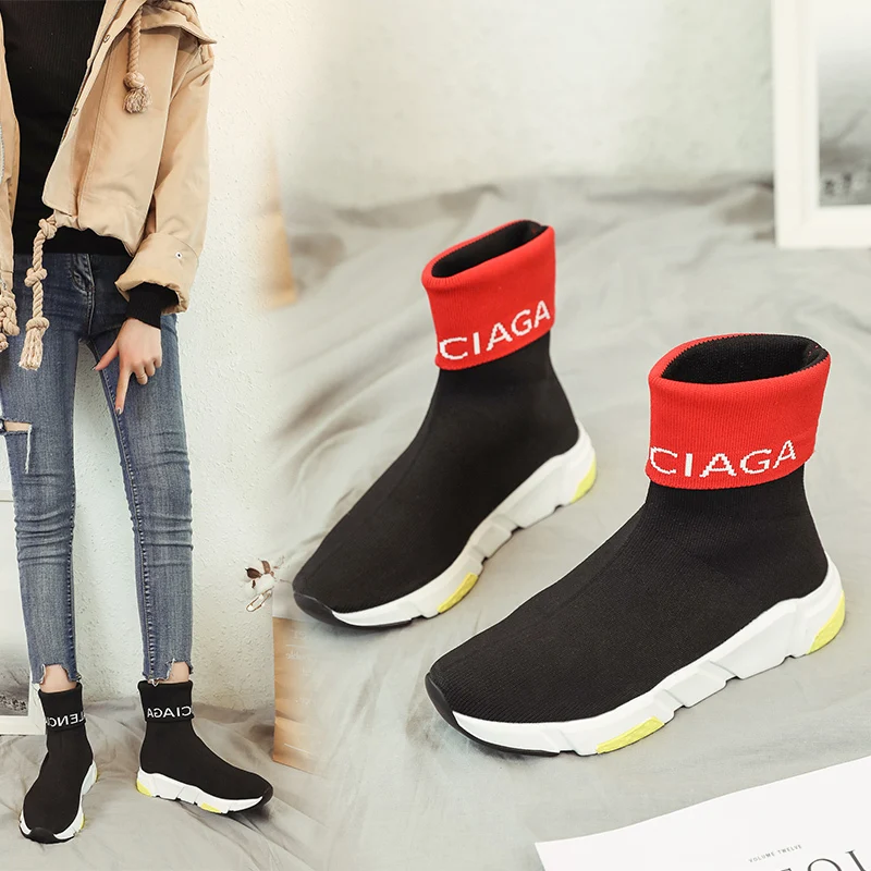 kjelegans 2019 black fashion comfortable winter cotton soft sock women boots ladies wedges low heels botas mujer boots women
kjelegans 2019 black fashion comfortable winter cotton soft sock women boots ladies wedges low heels botas mujer boots women