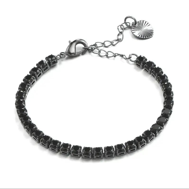 Trendy Tennis Bracelet For Women Men Adjustable Chain Link Brazalete Natural Black Square Stone Charm Braslet Casual Jewelry
Trendy Tennis Bracelet For Women Men Adjustable Chain Link Brazalete Natural Black Square Stone Charm Braslet Casual Jewelry