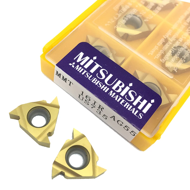 16IR MMT AG55 US735 tungsten Carbide Insert MMT16IRAG55 US735 Face Mill Lathe CNC Tools thread internal Turning tool
16IR MMT AG55 US735 tungsten Carbide Insert MMT16IRAG55 US735 Face Mill Lathe CNC Tools thread internal Turning tool