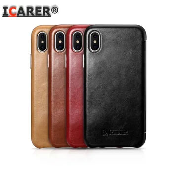icarer Curved Retro Vintage For Apple iPhone X 10 Original Real Genuine Natural Cow skin Leather Cover phone Case for iPhoneX
icarer Curved Retro Vintage For Apple iPhone X 10 Original Real Genuine Natural Cow skin Leather Cover phone Case for iPhoneX