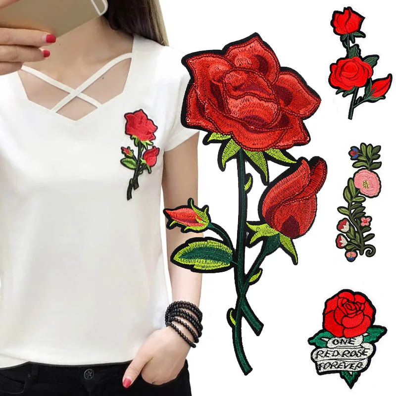1PC Hot Trendy Cute Red Rose Paillettes Colorful Iron-on Sew-on Embroidery Patches Decorative Patches
1PC Hot Trendy Cute Red Rose Paillettes Colorful Iron-on Sew-on Embroidery Patches Decorative Patches