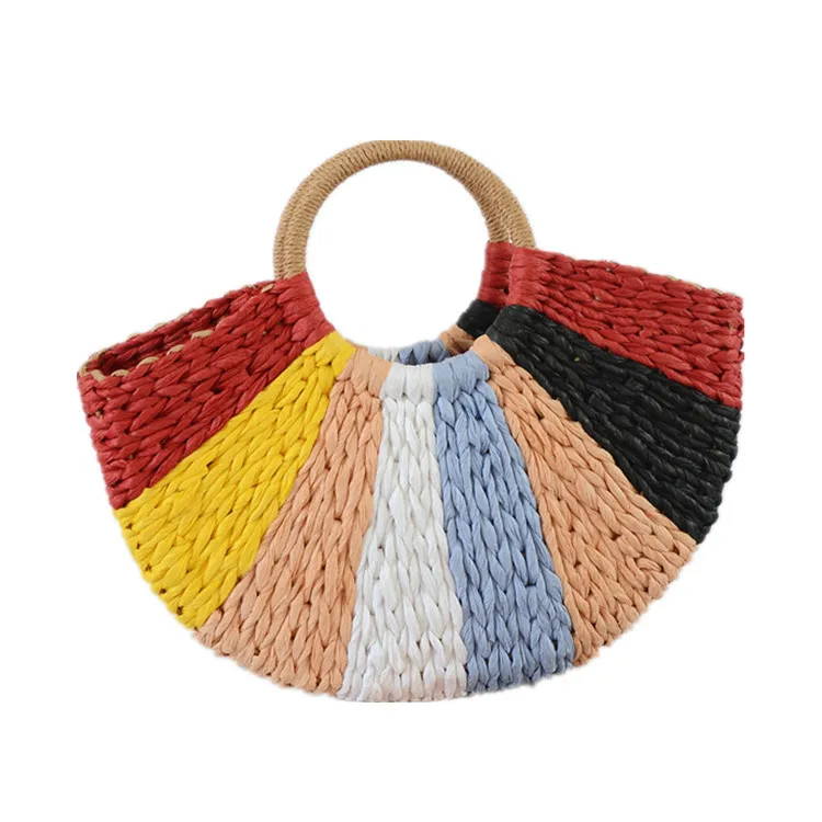 New Straw Bag Hand Knitting Bag Fashion Simple Retro Leisure Handbag Summer Holiday Straw Bag Women Handbag Ins Polpular
New Straw Bag Hand Knitting Bag Fashion Simple Retro Leisure Handbag Summer Holiday Straw Bag Women Handbag Ins Polpular