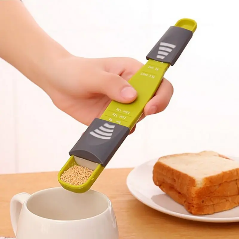 Kitchen Eight-Speed Scale Measuring Measuring Spoon Adjustable Quantitative Spoon Coffee Baking Amount Of Spoon Tools
Kitchen Eight-Speed Scale Measuring Measuring Spoon Adjustable Quantitative Spoon Coffee Baking Amount Of Spoon Tools
