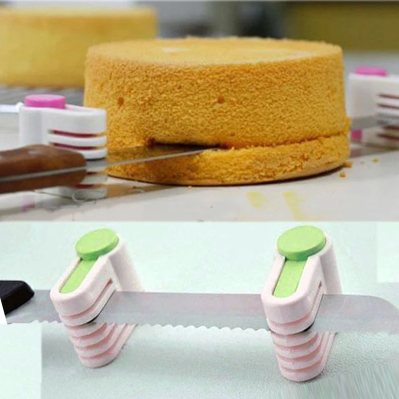 2 pcs DIY Cake Slicers 5 Layers Cake Pie Slicer Sheet Guide Cutter Server Bread Cutting Fixator Tools Kitchen Bakeware Tool
2 pcs DIY Cake Slicers 5 Layers Cake Pie Slicer Sheet Guide Cutter Server Bread Cutting Fixator Tools Kitchen Bakeware Tool