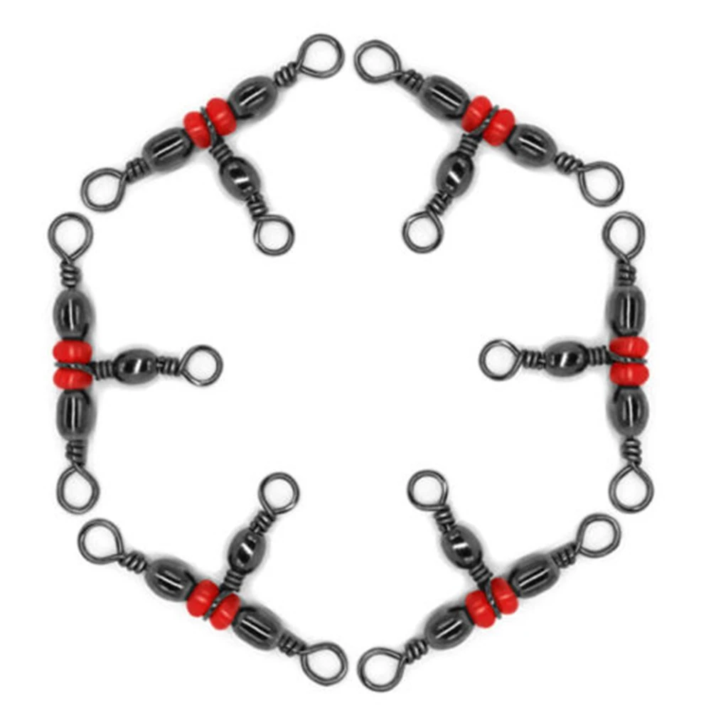 20Pcs Durable Solid Splitter Brass Barrel 3 Way Swivels Bearing Connectors Ring Rolling Trident Wivels Bearing Fishing Tools
20Pcs Durable Solid Splitter Brass Barrel 3 Way Swivels Bearing Connectors Ring Rolling Trident Wivels Bearing Fishing Tools