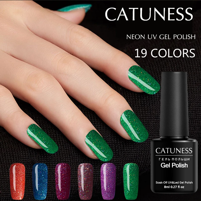CATUNESS Neon Color Nail Gel Polish Soak Off Colorful Varnish Semi Permanent Gel Uv Led Lamp Gel Nail 8ml Hybrid Nail Polish
CATUNESS Neon Color Nail Gel Polish Soak Off Colorful Varnish Semi Permanent Gel Uv Led Lamp Gel Nail 8ml Hybrid Nail Polish