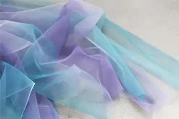 3 yards Tie-dyed style tulle fabric with Gradient colors, blue and purple mesh lace fabric, gauze net fabric
3 yards Tie-dyed style tulle fabric with Gradient colors, blue and purple mesh lace fabric, gauze net fabric