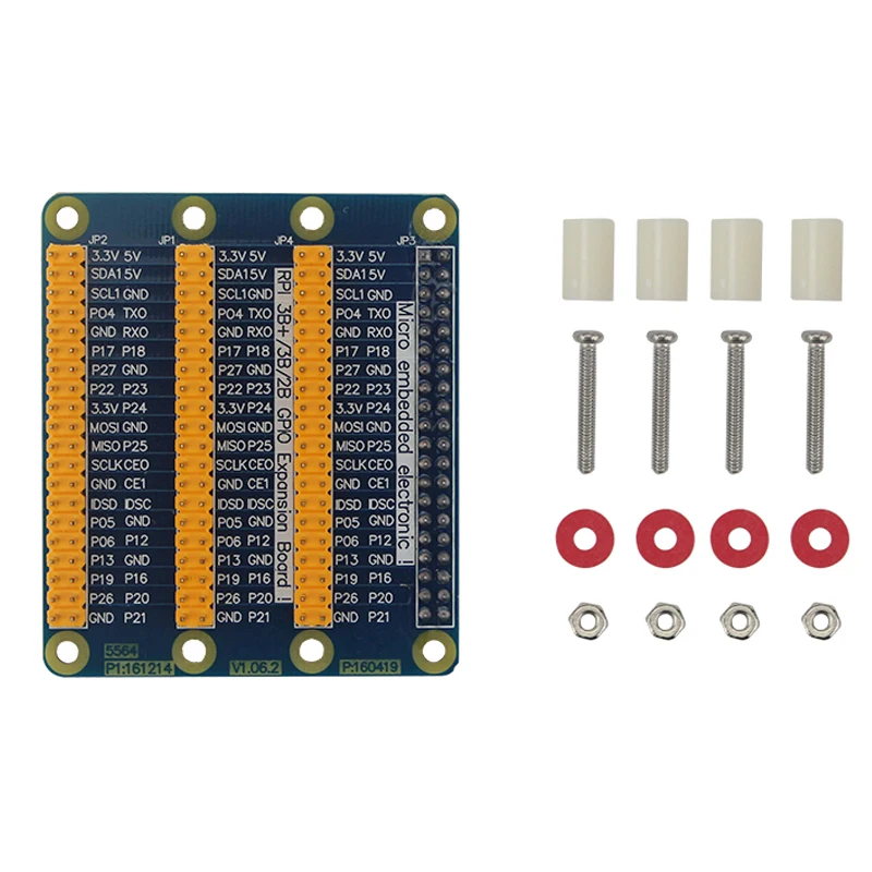 Raspberry Pi 4 Модель B плата расширения GPIO 3x40 контактов стандартный модуль для 3 3B Plus 2B