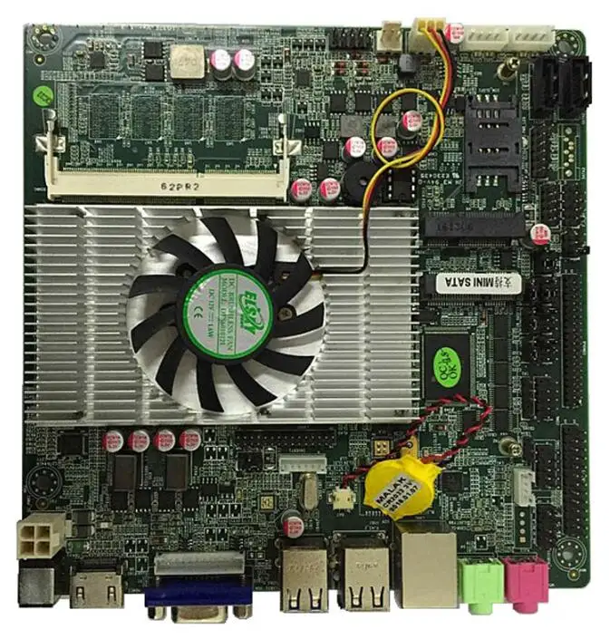 Фото Новая оригинальная материнская плата Mini-ITX для процессора Intel Core i5-3317 IPC SBC