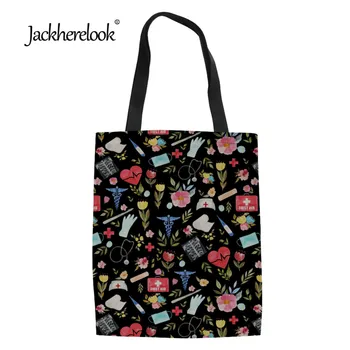 Jackherelook Love to Care Nurse Black Shopper Bags for Women Large Capacity Reusable Ladies Eco-friendly Bag Woman Tote Bolsas
Jackherelook Love to Care Nurse Black Shopper Bags for Women Large Capacity Reusable Ladies Eco-friendly Bag Woman Tote Bolsas