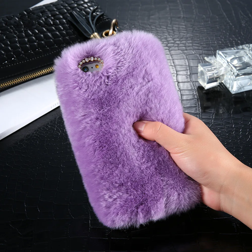 EPENA Luxury Rabbit Fluffy Fur Case For Apple iPhone X XS Max XR Back Cover Fashion Plush Fundas For iPhone 6 6s 8 7 Plus SE 5S
EPENA Luxury Rabbit Fluffy Fur Case For Apple iPhone X XS Max XR Back Cover Fashion Plush Fundas For iPhone 6 6s 8 7 Plus SE 5S