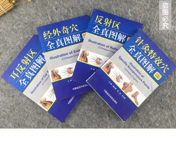 4Pcs/Set English and Chinese full version Acupuncture Book Acupuncture meridian acupuncture points books
4Pcs/Set English and Chinese full version Acupuncture Book Acupuncture meridian acupuncture points books