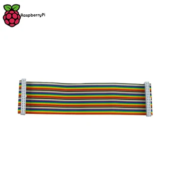 40P GPIO Cable Rainbow Cable Cobbler Plus Kit Breakout Cable for Raspberry Pi 3 Model B Raspberry Pi 2 Banana Pi M3 Orange Pi
40P GPIO Cable Rainbow Cable Cobbler Plus Kit Breakout Cable for Raspberry Pi 3 Model B Raspberry Pi 2 Banana Pi M3 Orange Pi