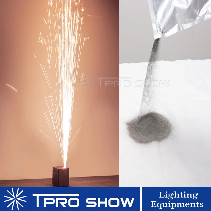 Sparkular Powder Cold Spark Machine Titanium Powder for 400W 600W Firework Silver Fountain Pyrotechnics Wedding Machine 200g/bag
Sparkular Powder Cold Spark Machine Titanium Powder for 400W 600W Firework Silver Fountain Pyrotechnics Wedding Machine 200g/bag