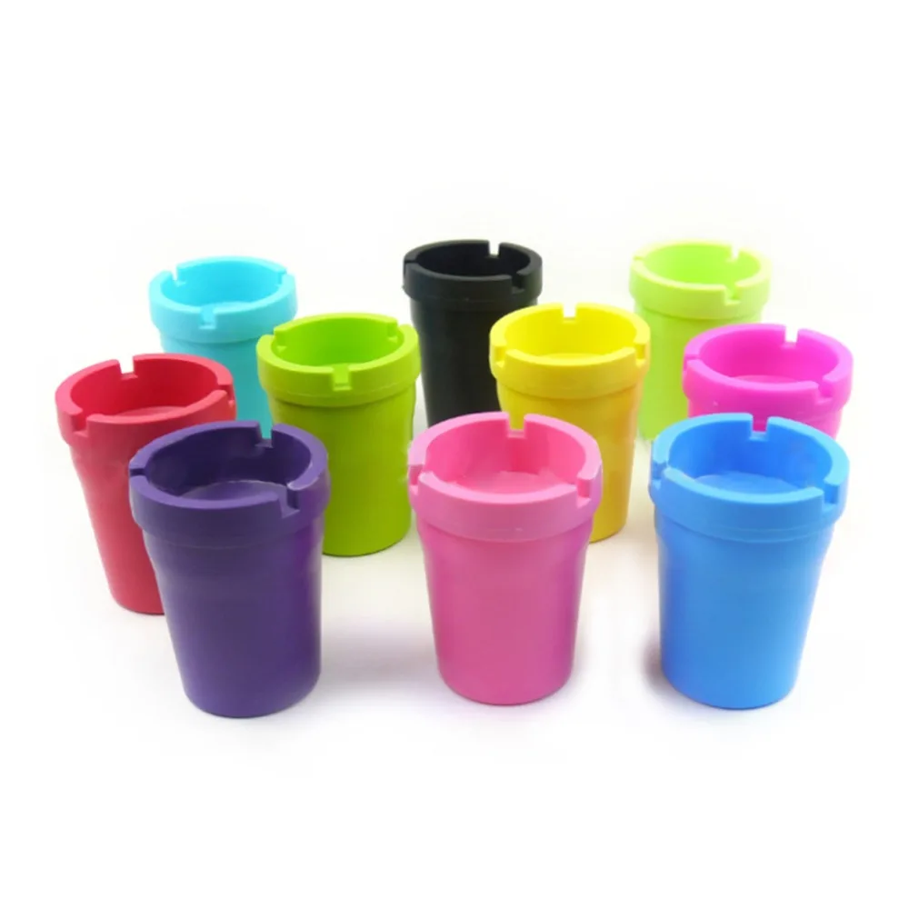 

Mini Auto Car Butt Bucket Cigarette Plastic Smoke Cup Ashtray Ash Holder New 1pc #0608# Drop shipping