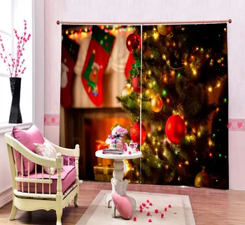 Luxury Christmas Decorative 3D Blackout Window Curtains For Living room Bedding room Office Drapes Cortinas para
Luxury Christmas Decorative 3D Blackout Window Curtains For Living room Bedding room Office Drapes Cortinas para