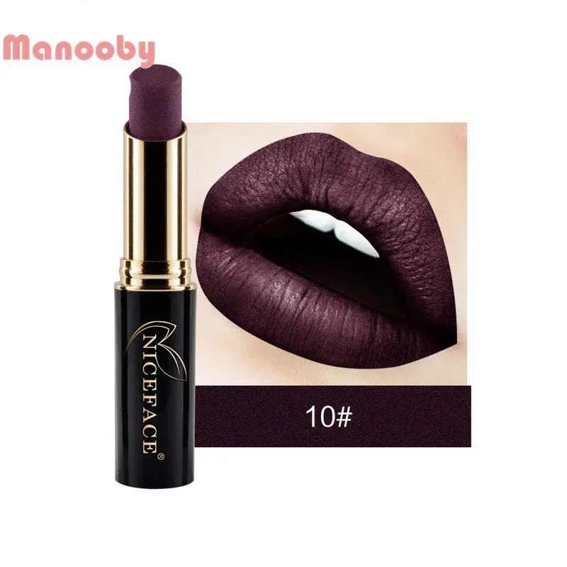 NICEFACE 3 Colors Women Matte Lipstick Waterproof Nude Velvet Lipstick Sexy Batom Lip Balm Sexy Red Lip Tint Fashion Makeup Gift
NICEFACE 3 Colors Women Matte Lipstick Waterproof Nude Velvet Lipstick Sexy Batom Lip Balm Sexy Red Lip Tint Fashion Makeup Gift