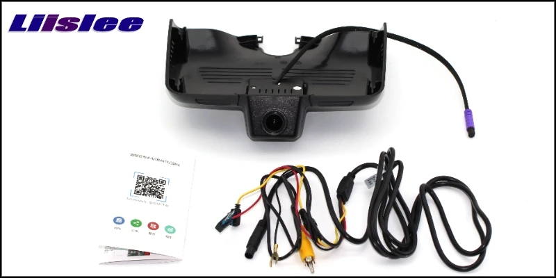 LiisLee Car DVR Black Box WiFi Dash Camera Driving Video Recorder For Mercedes Benz GLC C Class MB W205 2015 2016 2017 Package-1
