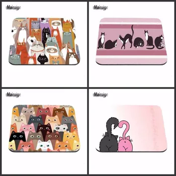 Mairuige Luxury Print NEW Square Cute Cats Collection White Background Silicon Mouse Pads Mice Pad Drop Customized Support
Mairuige Luxury Print NEW Square Cute Cats Collection White Background Silicon Mouse Pads Mice Pad Drop Customized Support