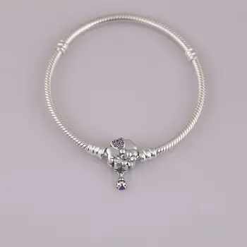 S925 Silver Bracelet for women Wildflower Meadow Clasp Sterling Silver Bracelet fit Lady Charms Beads Pendants DIY Jewelry
S925 Silver Bracelet for women Wildflower Meadow Clasp Sterling Silver Bracelet fit Lady Charms Beads Pendants DIY Jewelry