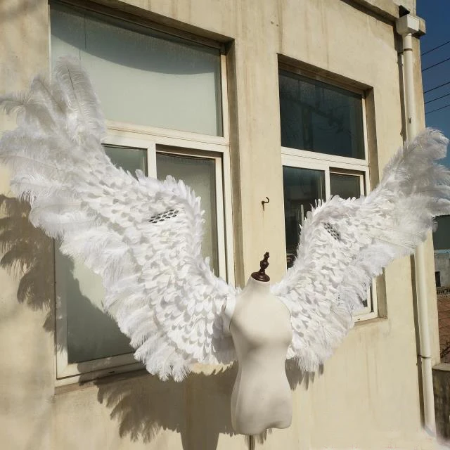 Fashion Pure White adult angel wing catwalk underwear show prop Angel Feather wing cosplay costume party prop
Fashion Pure White adult angel wing catwalk underwear show prop Angel Feather wing cosplay costume party prop